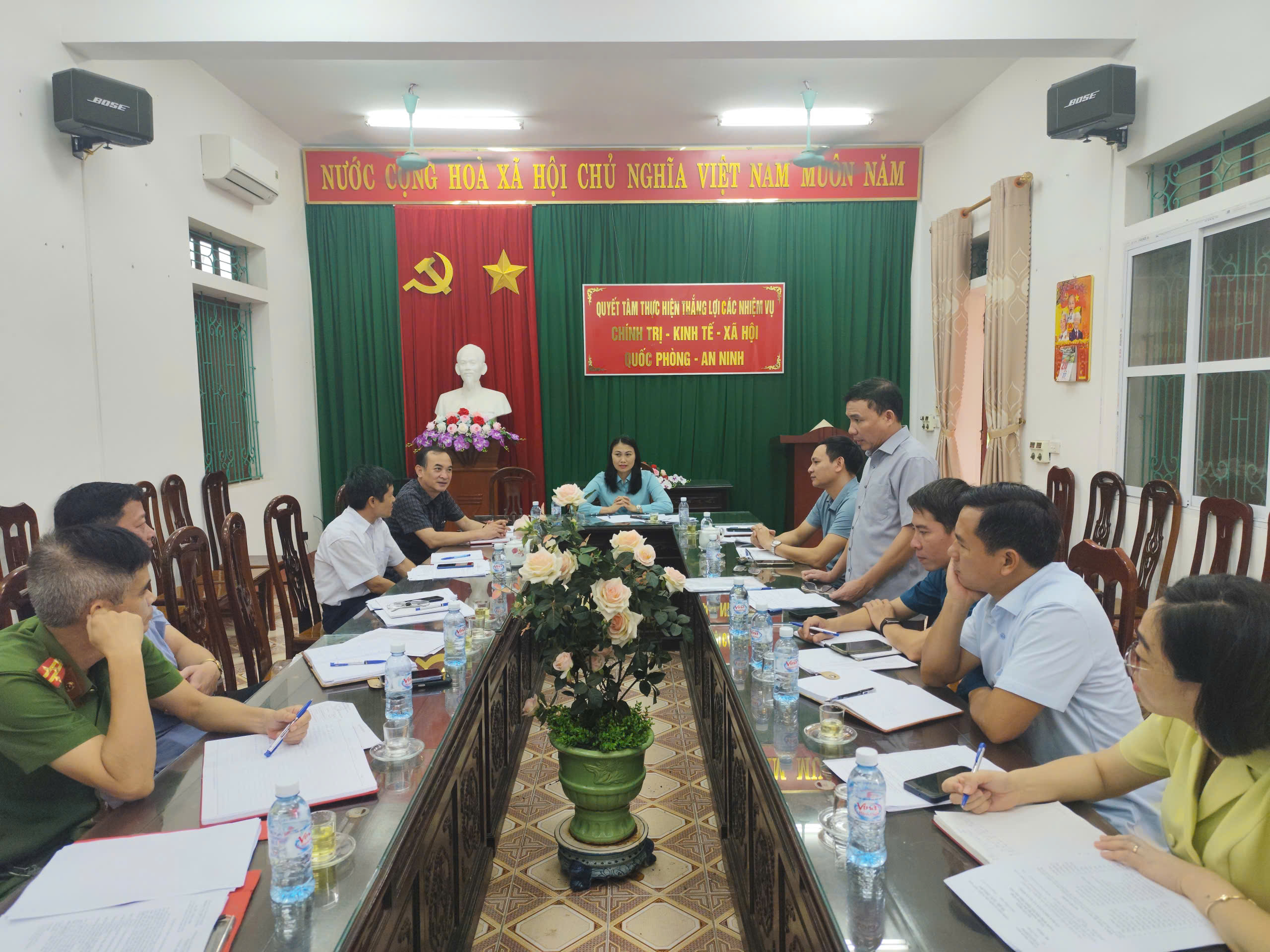 Đảng ủy xã Xuân Hồng tổ chức hội nghị Ban thường vụ triển khai một số nhiệm vụ chính trị trọng tâm trong thời gian tới