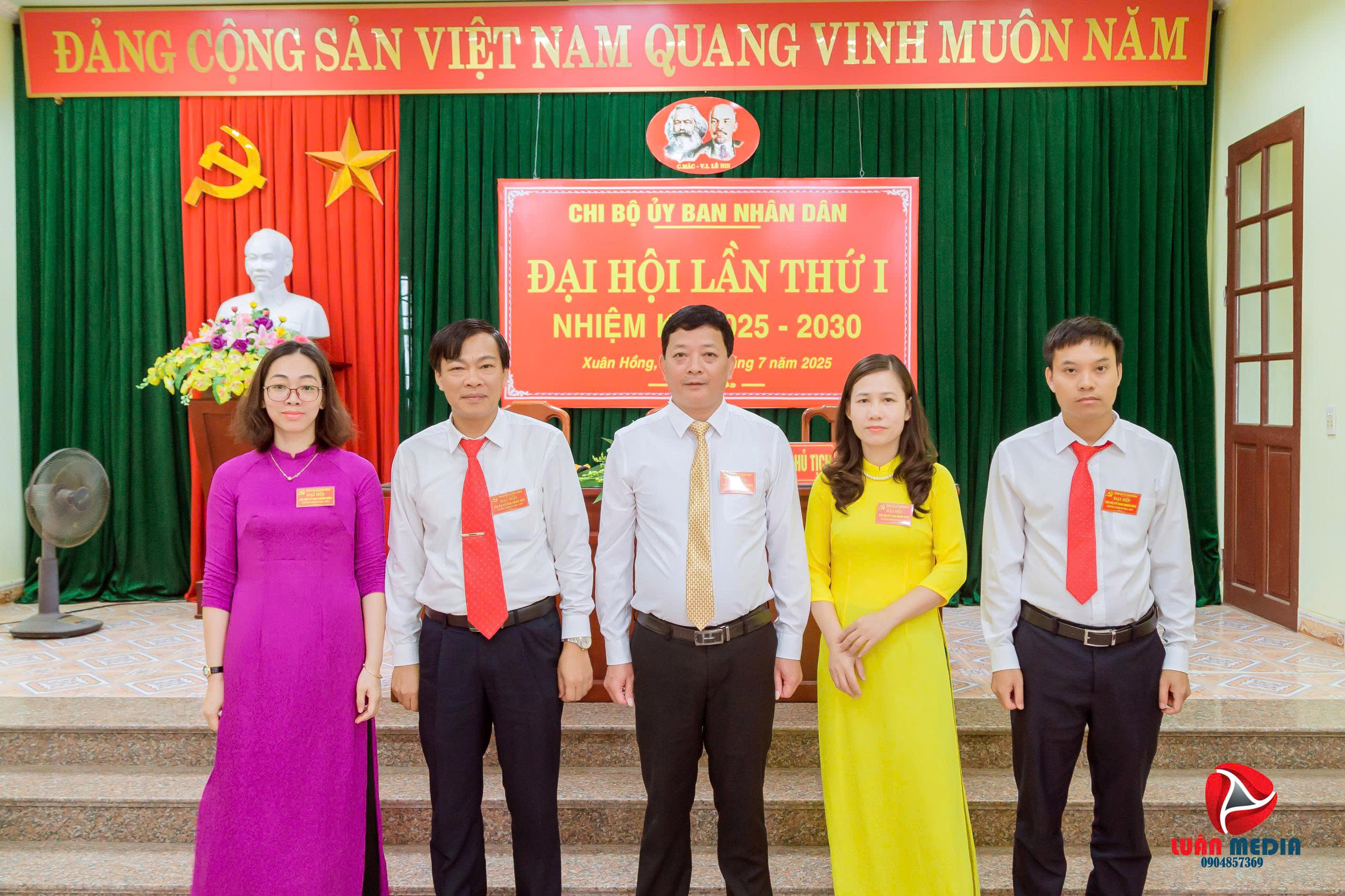 Đại hội Chi bộ UBND xã Xuân Hồng lần thứ nhất, nhiệm kỳ 2025 – 2030