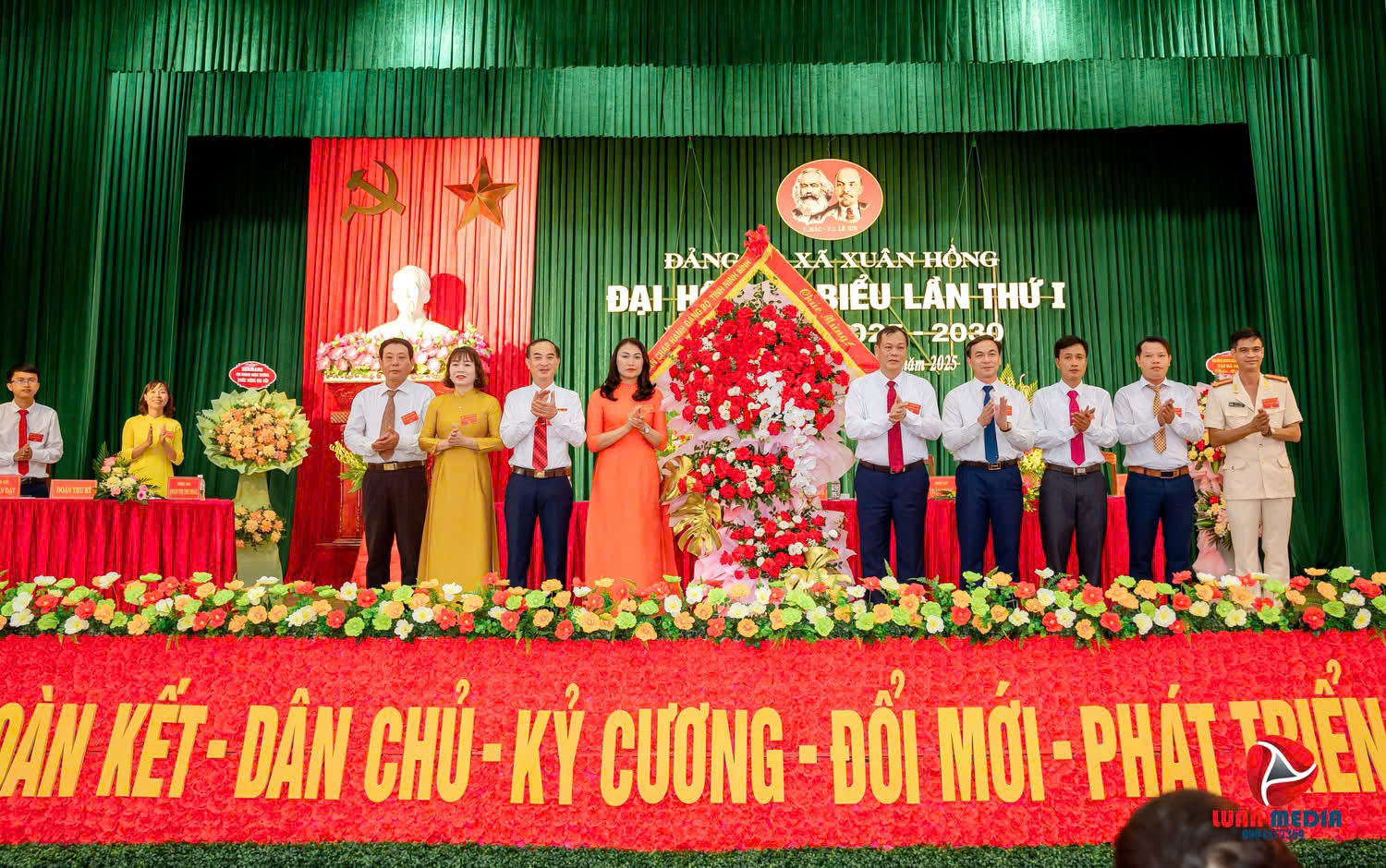 Đảng bộ xã Xuân Hồng tổ chức thành công Đại hội Đại biểu lần thứ Nhất, nhiệm kỳ 2025 - 2030 