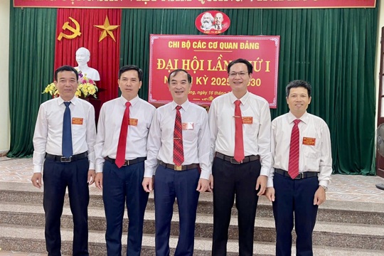 Đại hội chi bộ các cơ quản Đảng