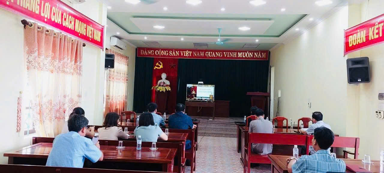 Xã Xuân Hồng tham gia Hội nghị tập huấn ứng dụng trí tuệ nhân tạo AI