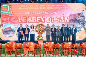 Chương trình nghệ thuật Về miền di sản tại Lễ hội truyền thống Di tích QGĐB Chùa Keo Hành Thiện