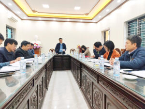 Hội nghị thống nhất một số nhiệm vụ của Ủy ban Bầu cử HĐND xã Xuân Hồng nhiệm kỳ 2026 – 2031