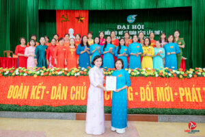 Hội liên hiệp Phụ nữ xã Xuân Hồng tổ chức thành công Đại hội Đại biểu lần thứ I, nhiệm kỳ 2025 – 2030