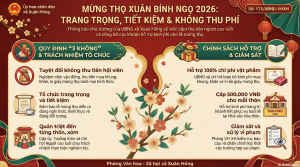 Công văn của UBND xã chỉ đạo tổ chức lễ mừng thọ xuân Bính Ngọ năm 2026