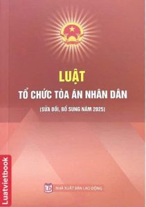 Luật sửa đổi, bổ sung một số điều của Luật Tổ chức Tòa án nhân dân
