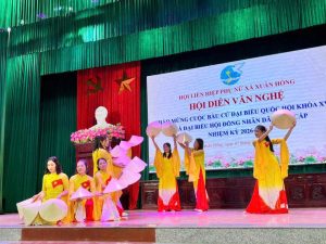 Hội LHPN xã Xuân Hồng tổ chức hội diễn văn nghệ chào mừng cuộc Bầu cử ĐBQH khóa XVI và HĐND các cấp, nhiệm kỳ 2026 – 2031