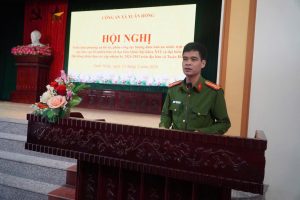 Công an xã Xuân Hồng triển khai phương án bố trí, phân công lực lượng đảm bảo an ninh, trật tự các khu vực bỏ phiếu bầu cử đại biểu Quốc hội khóa XVI và đại biểu HĐND các cấp, nhiệm kỳ 2026 – 2031