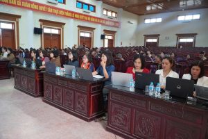 Hội nghị tập huấn nghiệp vụ tổng hợp kết quả bầu cử cho cán bộ làm công tác bầu cử trên địa bàn xã