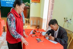 Cập nhật bầu cử xã Xuân Hồng thời điểm cuối giờ chiều ngày 15-3