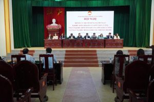 XUÂN HỒNG TỔ CHỨC HỘI NGHỊ TIẾP XÚC CỬ TRI VỚI NHỮNG NGƯỜI ỨNG CỬ ĐẠI BIỂU QUỐC HỘI KHÓA XVI VÀ HĐND CÁC CẤP, NHIỆM KỲ 2026-2031