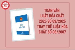 Luật Hóa chất (sửa đổi)
