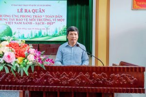 Xuân Hồng tổ chức Lễ ra quân phát động phong trào “Toàn dân chung tay bảo vệ môi trường vì một Việt Nam xanh – sạch – đẹp”