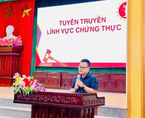Xã Xuân Hồng tổ chức Hội nghị phổ biến giáo dục pháp luật và trợ giúp pháp lý năm 2026.