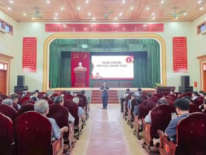 Xã Xuân Hồng tổ chức Hội nghị phổ biến giáo dục pháp luật và trợ giúp pháp lý năm 2026