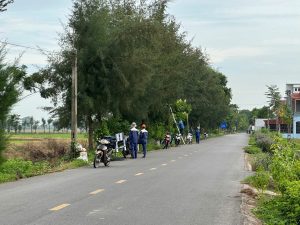 Xã Xuân Hồng: Vượt nắng nóng, tuyến đường trung tâm “khoác áo mới” sau chiến dịch chỉnh trang mạng cáp tháng 7