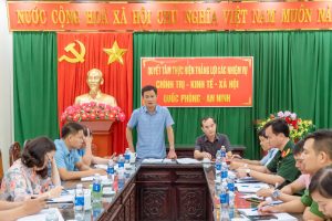 Xã Xuân Hồng triển khai kế hoạch tổ chức lấy mẫu hài cốt liệt sĩ chưa xác định được thông tin để phục vụ giám định AND