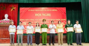 Xã Xuân Hồng tổ chức Hội nghị tổng kết công tác sắp xếp, sáp nhập thôn, xóm; công tác diễn tập phòng thủ dân sự và Đại hội Thể dục thể thao lần thứ I năm 2026
