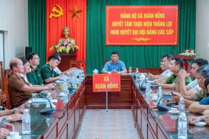 Xuân Hồng tham dự Hội nghị trực tuyến tổng kết công tác tuyển chọn, gọi công dân nhập ngũ và thực hiện nghĩa vụ tham gia Công an nhân dân năm 2026; triển khai nhiệm vụ năm 2027