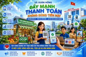 THANH TOÁN KHÔNG DÙNG TIỀN MẶT – TIỆN LỢI HÔM NAY, HIỆN ĐẠI NGÀY MAI