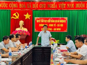 Xã Xuân Hồng tổ chức họp Ban Tổ chức các hoạt động kỷ niệm 81 năm Cách mạng Tháng Tám (19/8/1945 – 19/8/2026) và Quốc khánh nước Cộng hòa xã hội chủ nghĩa Việt Nam (2/9/1945 – 2/9/2026)