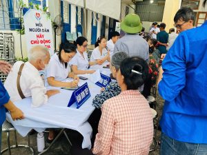 Xã Xuân Hồng tổ chức chương trình khám sức khỏe sàng lọc miễn phí lần 2 năm 2026 cho người dân trên địa bàn