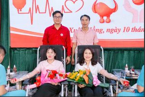 XÃ XUÂN HỒNG TỔ CHỨC NGÀY HỘI HIẾN MÁU ĐỢT 2 NĂM 2026