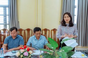 THƯỜNG TRỰC ĐẢNG ỦY, LÃNH ĐẠO UBND XÃ LÀM VIỆC VỚI TRƯỜNG MẦM NON XUÂN HỒNG VỀ MỘT SỐ NHIỆM VỤ TRỌNG TÂM TRONG NĂM HỌC 2026-2027