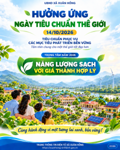HƯỞNG ỨNG NGÀY TIÊU CHUẨN THẾ GIỚI 14/10/2026