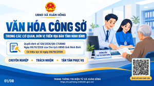 QUY CHẾ VĂN HÓA CÔNG SỞ TRONG CÁC CƠ QUAN, ĐƠN VỊ TRÊN ĐỊA BÀN TỈNH NINH BÌNH